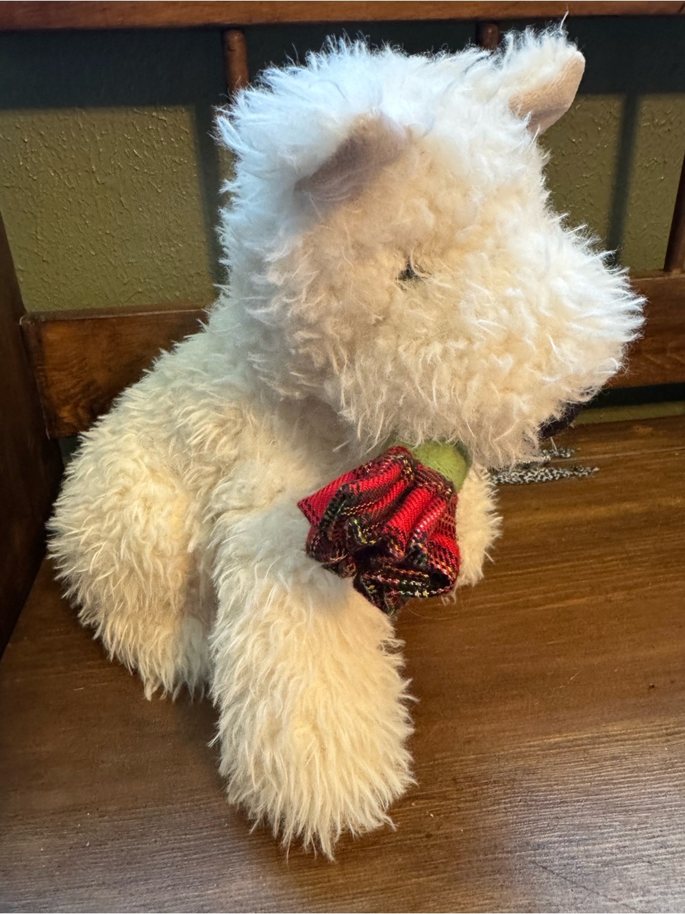 Jellycat plushie valentines Munro Scottie dog